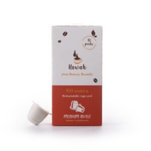 Medium roast compostable pod